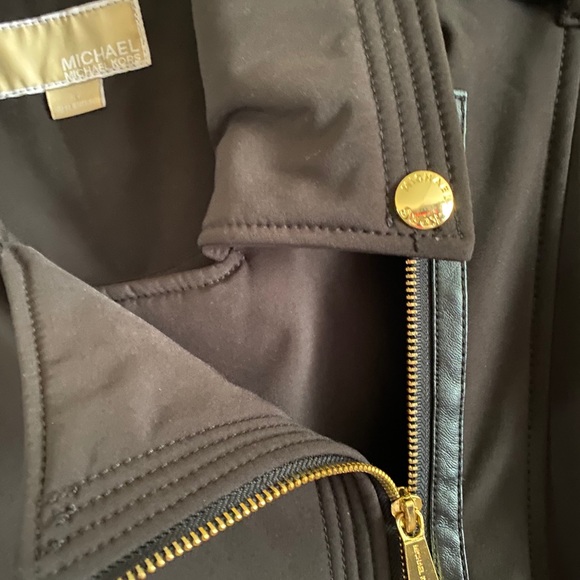 Michael Kors MK women’s jacket XL Black gold - Picture 3 of 15
